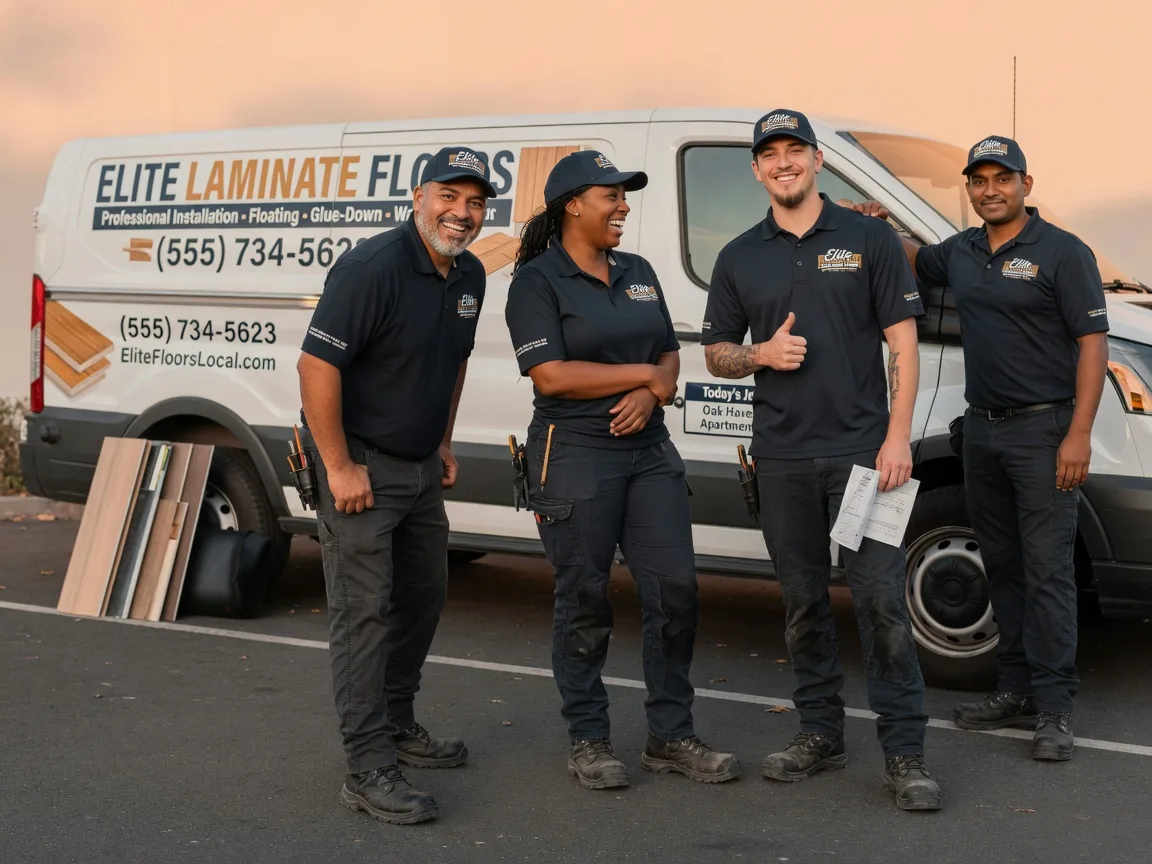 Laminate flooring installation company in Floral, AR